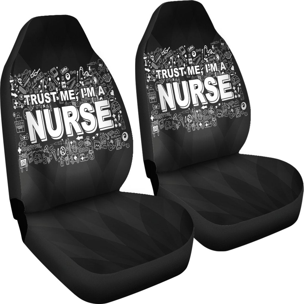 Car Seat Cover - Trust Me I'm A Nurse