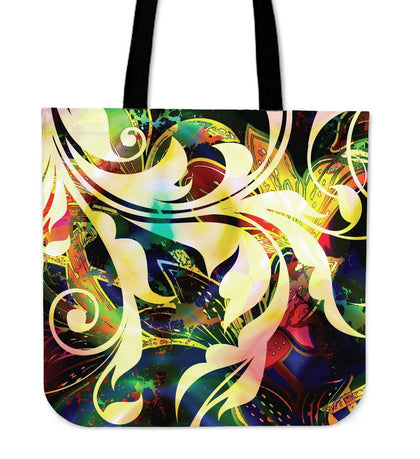 Multicolored Cloth Tote Bag