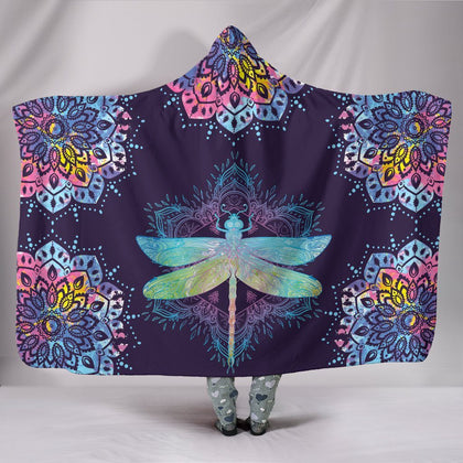 Dragonfly Purple Mandala