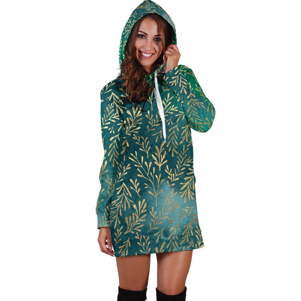 Dress Hoodie - Bohemian Green