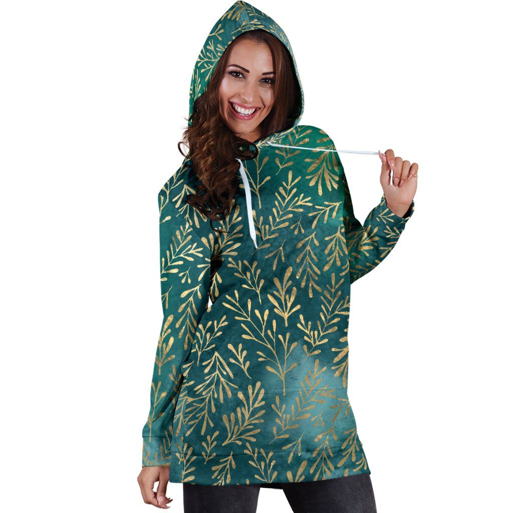 Dress Hoodie - Bohemian Green