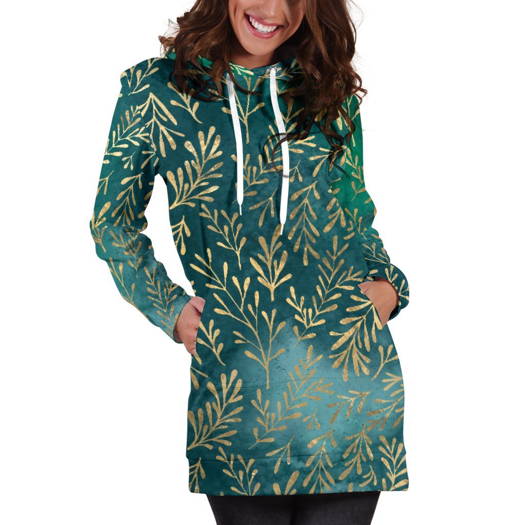 Dress Hoodie - Bohemian Green