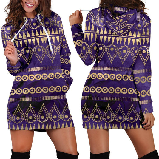 Dress Hoodie - Bohemian Purple