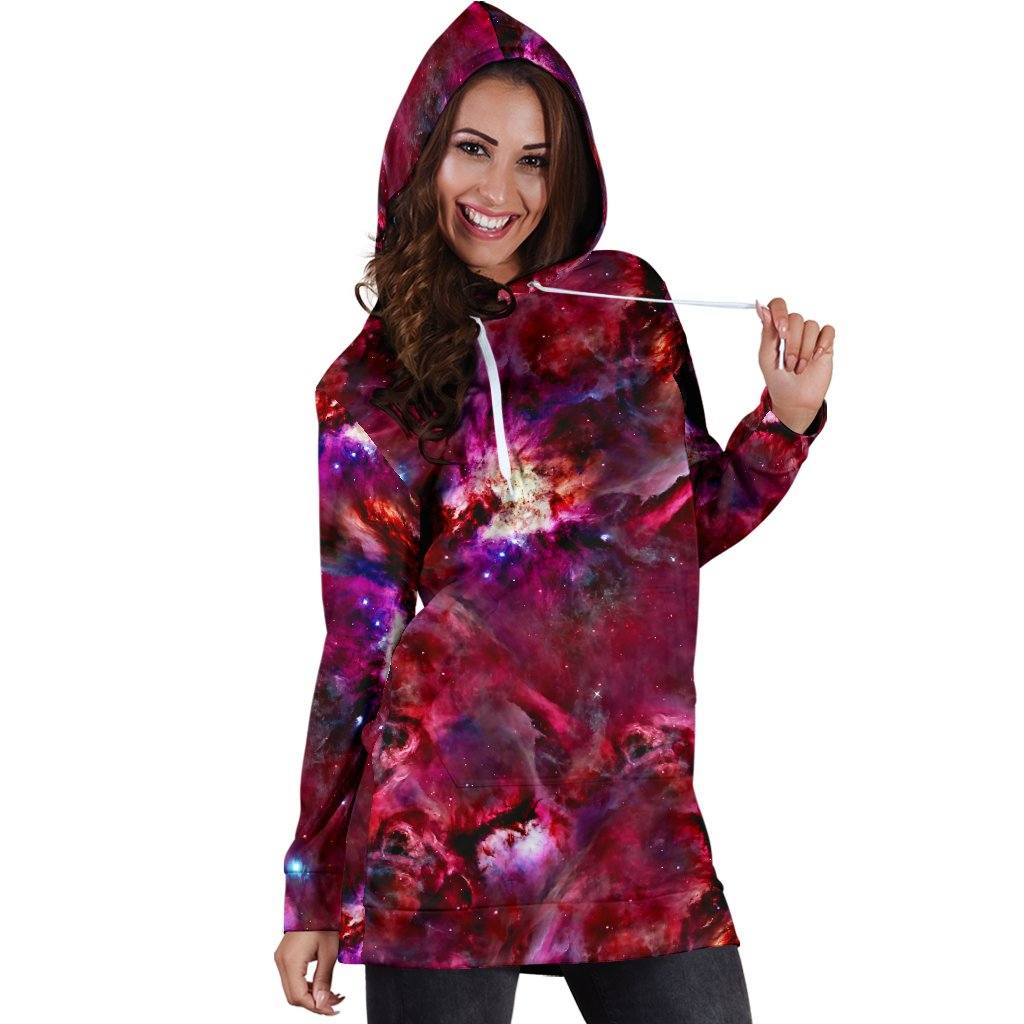 Dress Hoodie - Galaxy Red