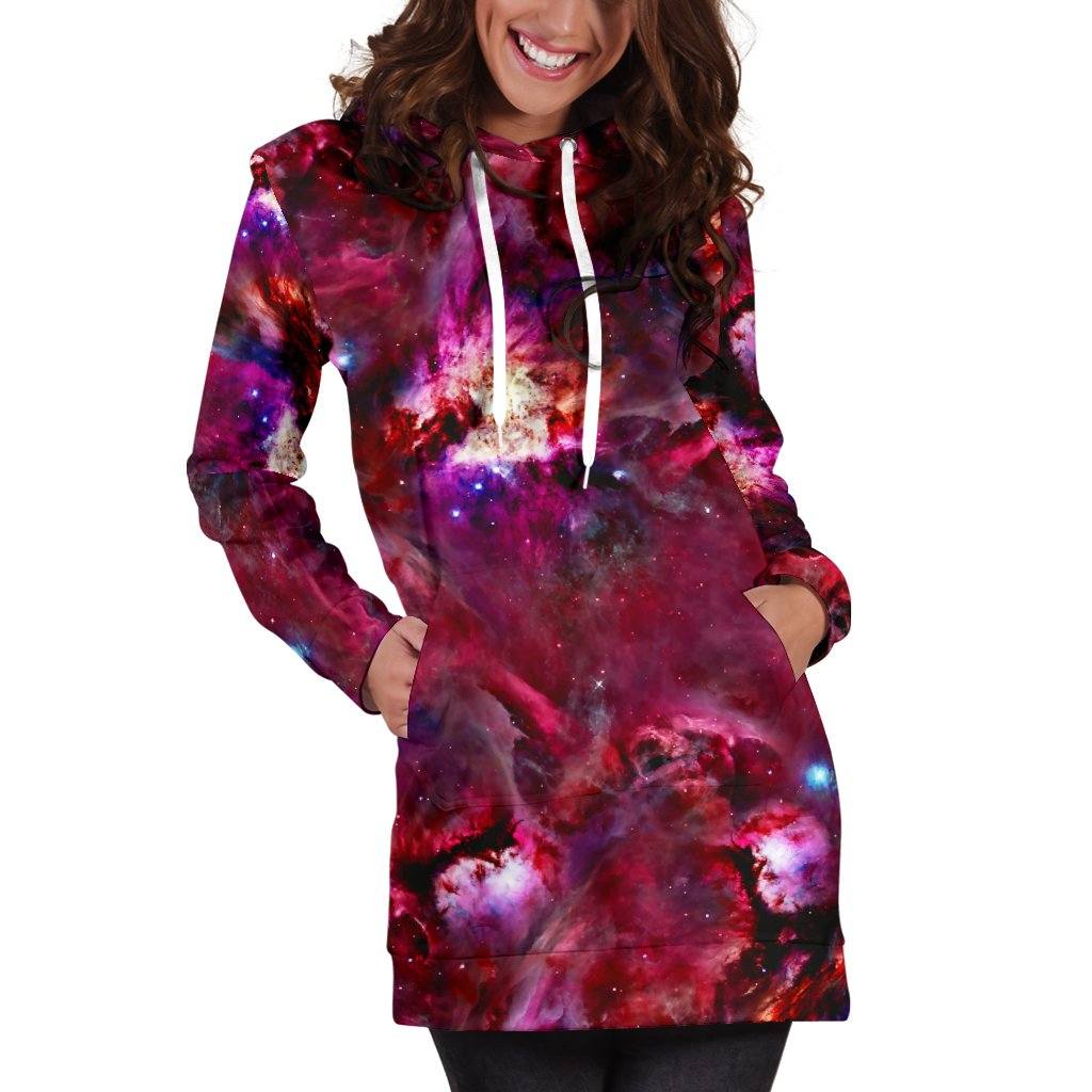 Dress Hoodie - Galaxy Red