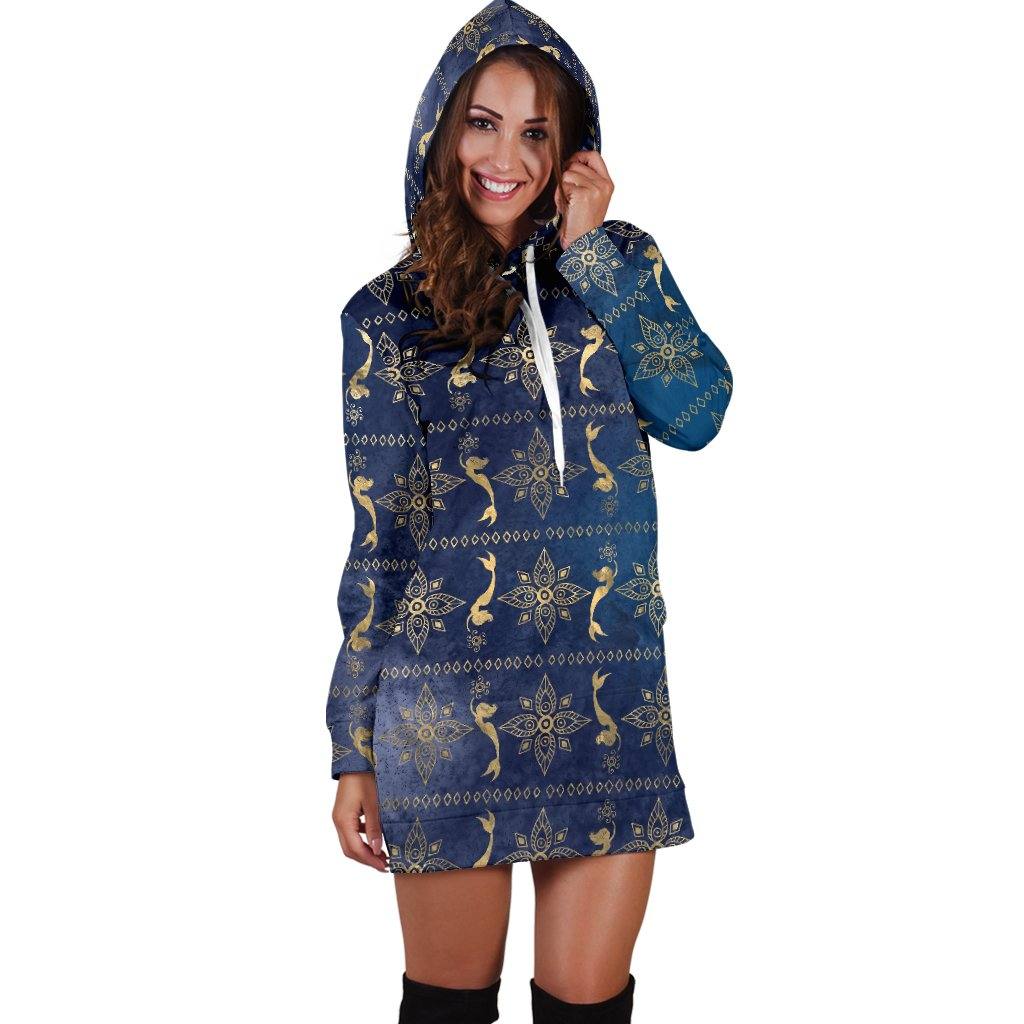 Dress Hoodie - Mermaid Blue