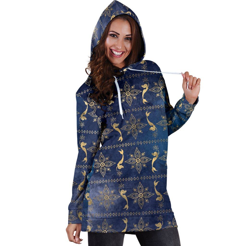 Dress Hoodie - Mermaid Blue