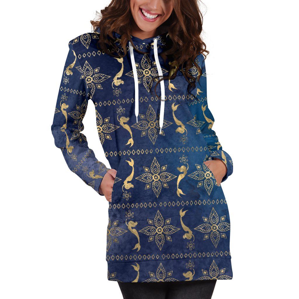 Dress Hoodie - Mermaid Blue