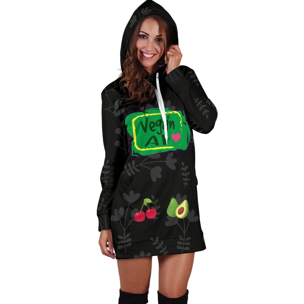 Dress Hoodie - Vegan AF For Healthy Vegans