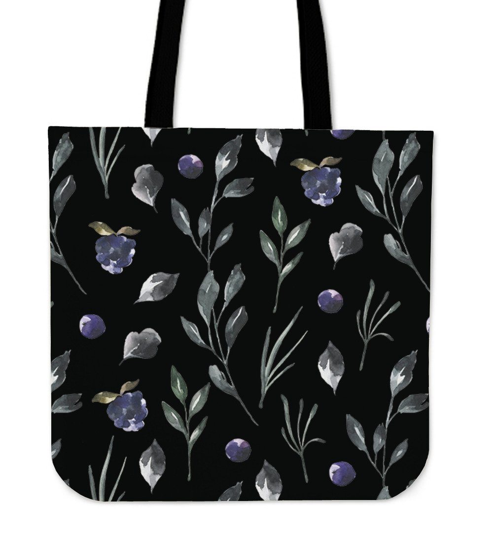 Flower Hand Painted Cloth Tote Bag