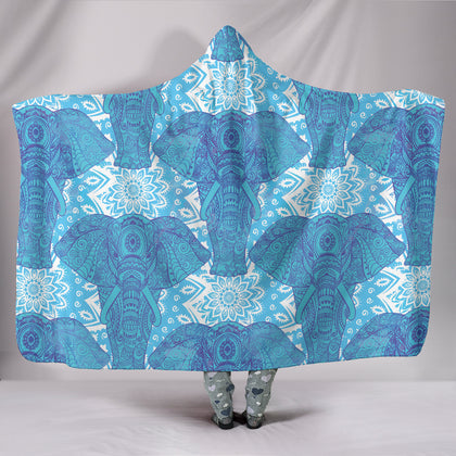 Blue Mandala Elephant