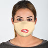Face Mask Bite Lips