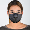 Black Cat Face Mask
