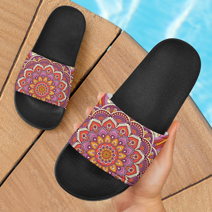 Lovely Boho Mandala Vol. 1 Slide Sandals