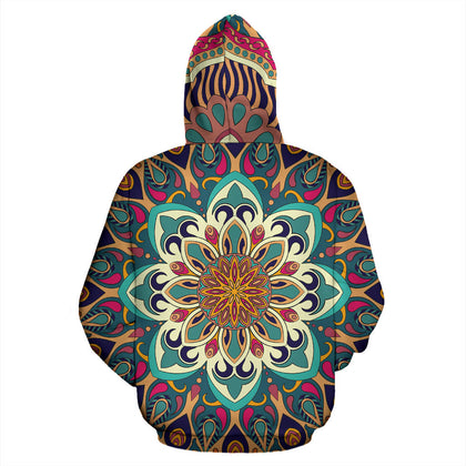 Lovely Boho Mandala All Over Hoodie