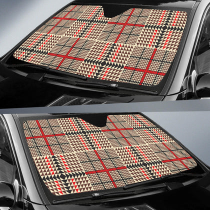 Awesome Tartan Plaid Auto Sun Shades