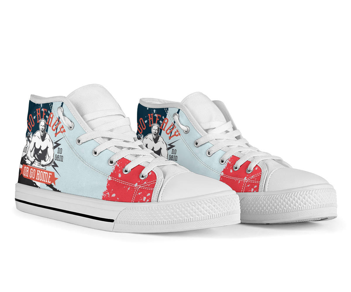 Go Heavy or Go Home (White)