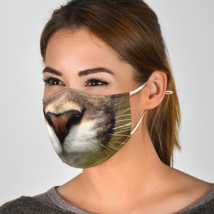 Mountain Lion Face Mask