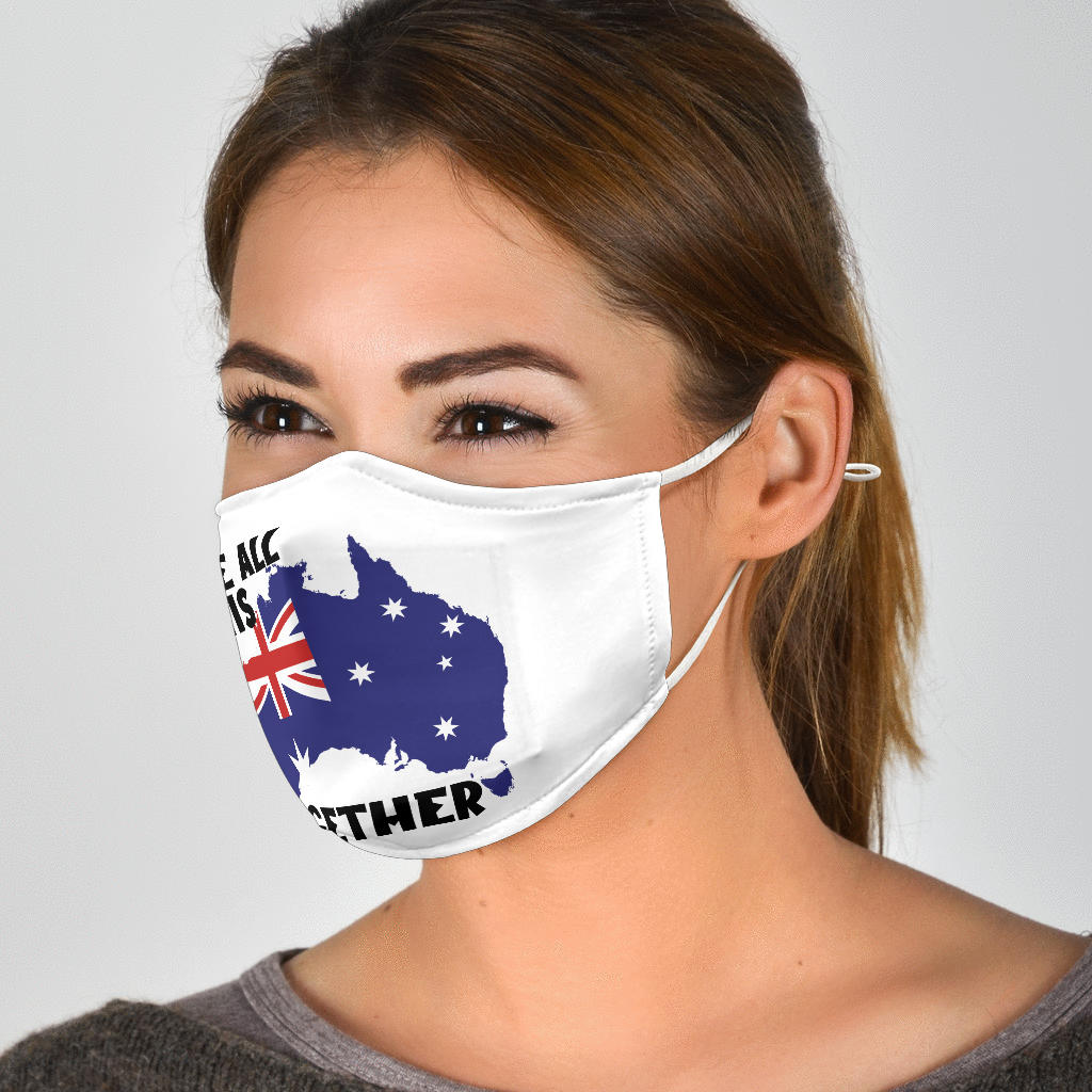 Face Mask Australia All In This Together