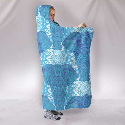 Blue Mandala Elephant