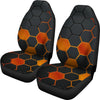 Hex Tile Orange