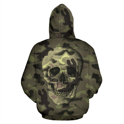 Camo Broken Skull