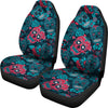 Red & Blue Sugar Skull