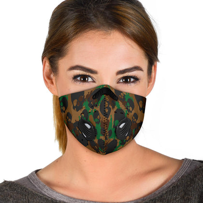 Skull Camo Premium Mask