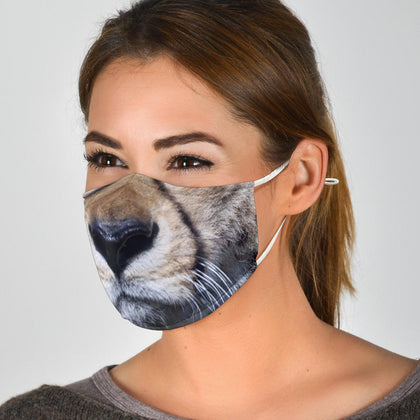 Cheetah Face Mask
