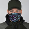 Geometric Nebula Face Mask