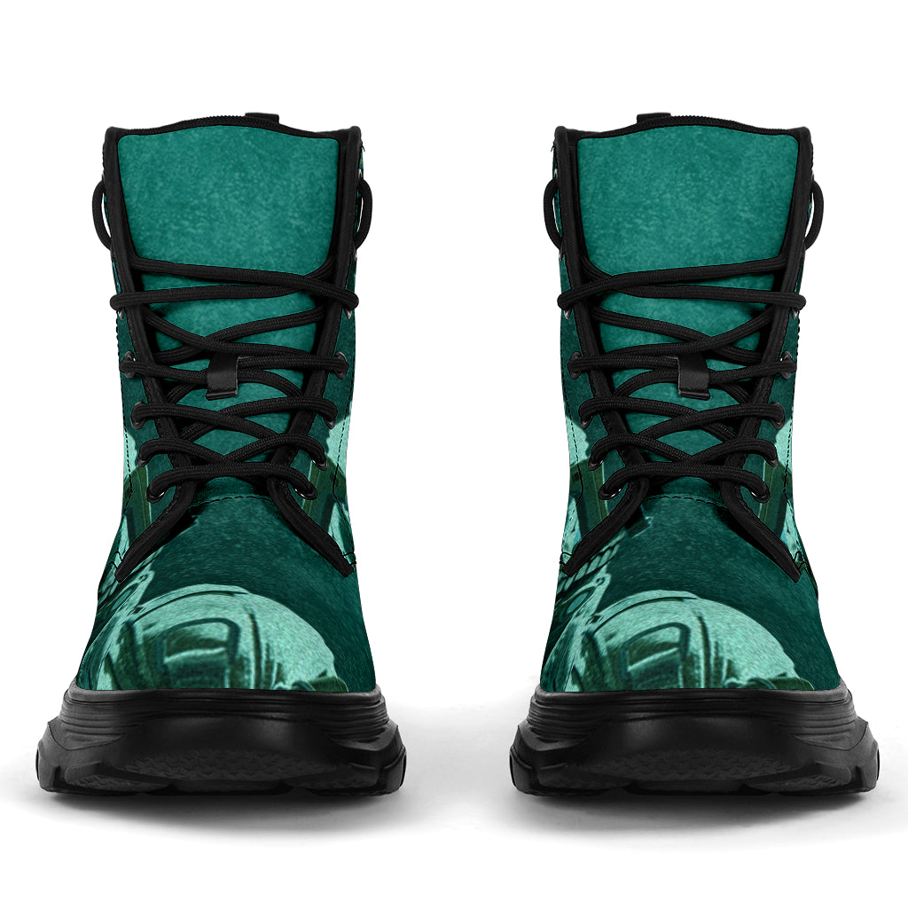 Green Army Skull