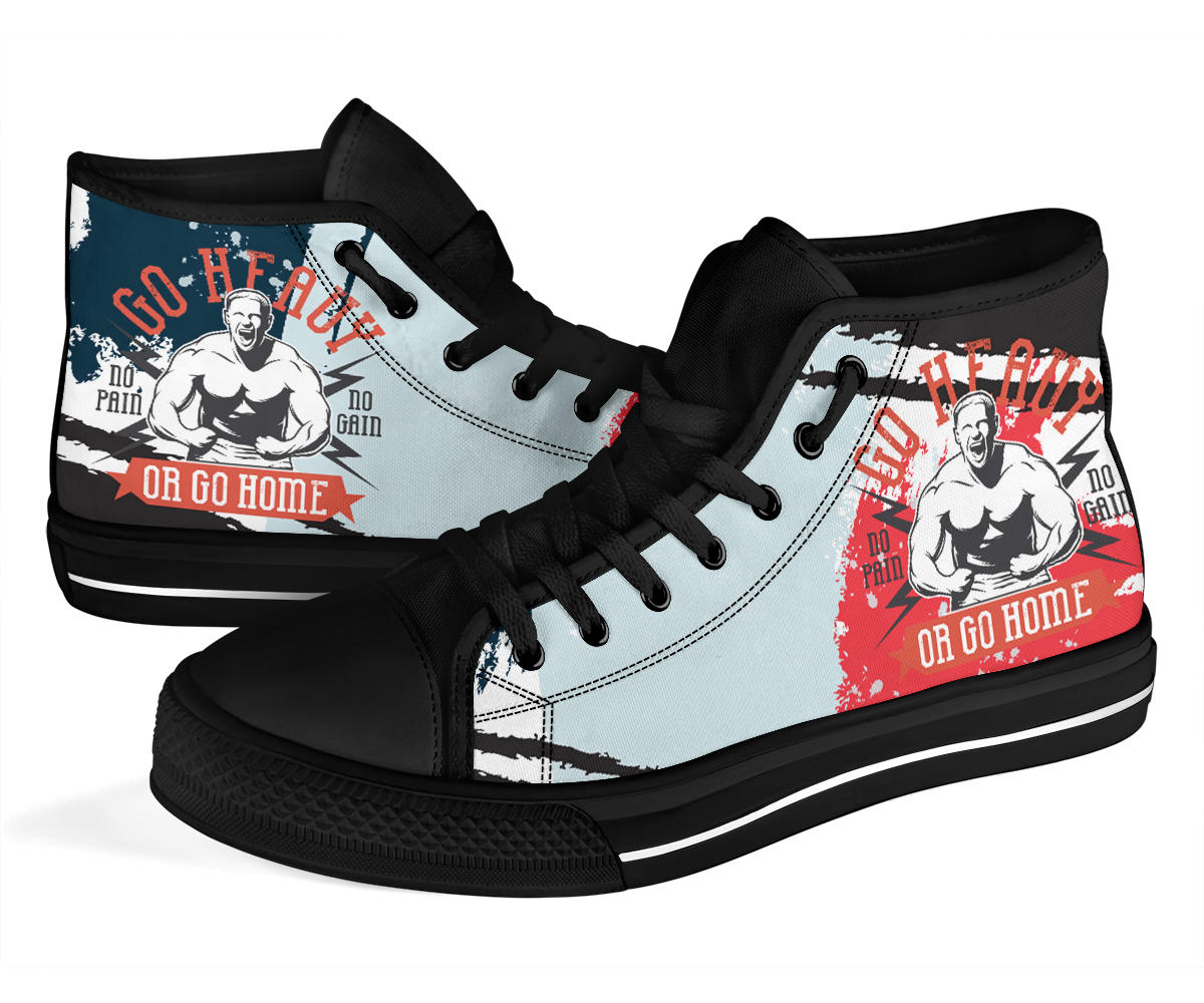 Go Heavy or Go Home (White)