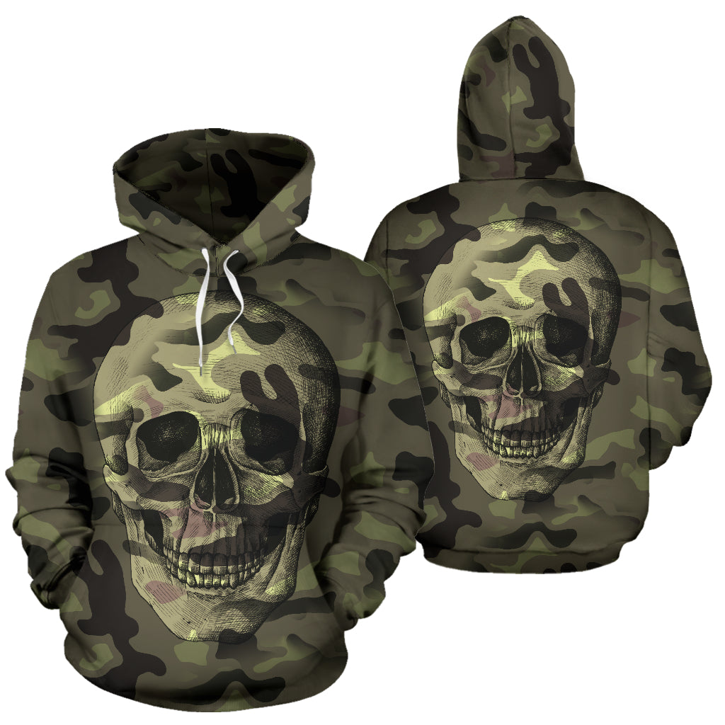 Camo Broken Skull