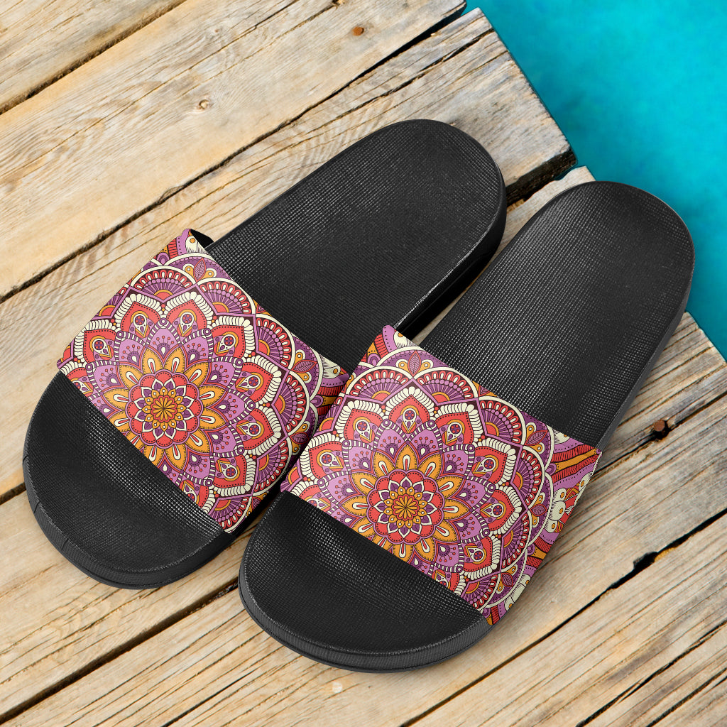 Lovely Boho Mandala Vol. 1 Slide Sandals
