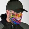Fractal Cat Face Mask
