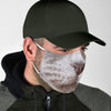 British Blue Cat Face Mask