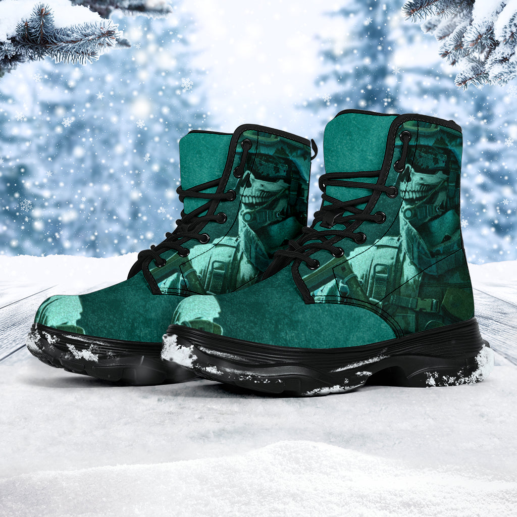 Green Army Skull