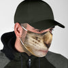 Brown Maine Coon Cat Face Mask
