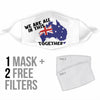 Face Mask Australia All In This Together