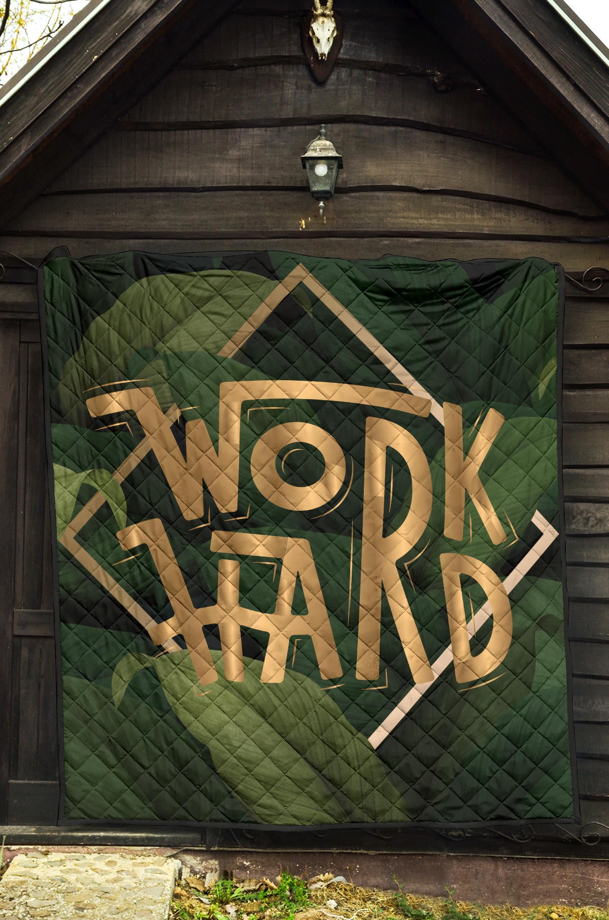 Work Hard Premium Quilt