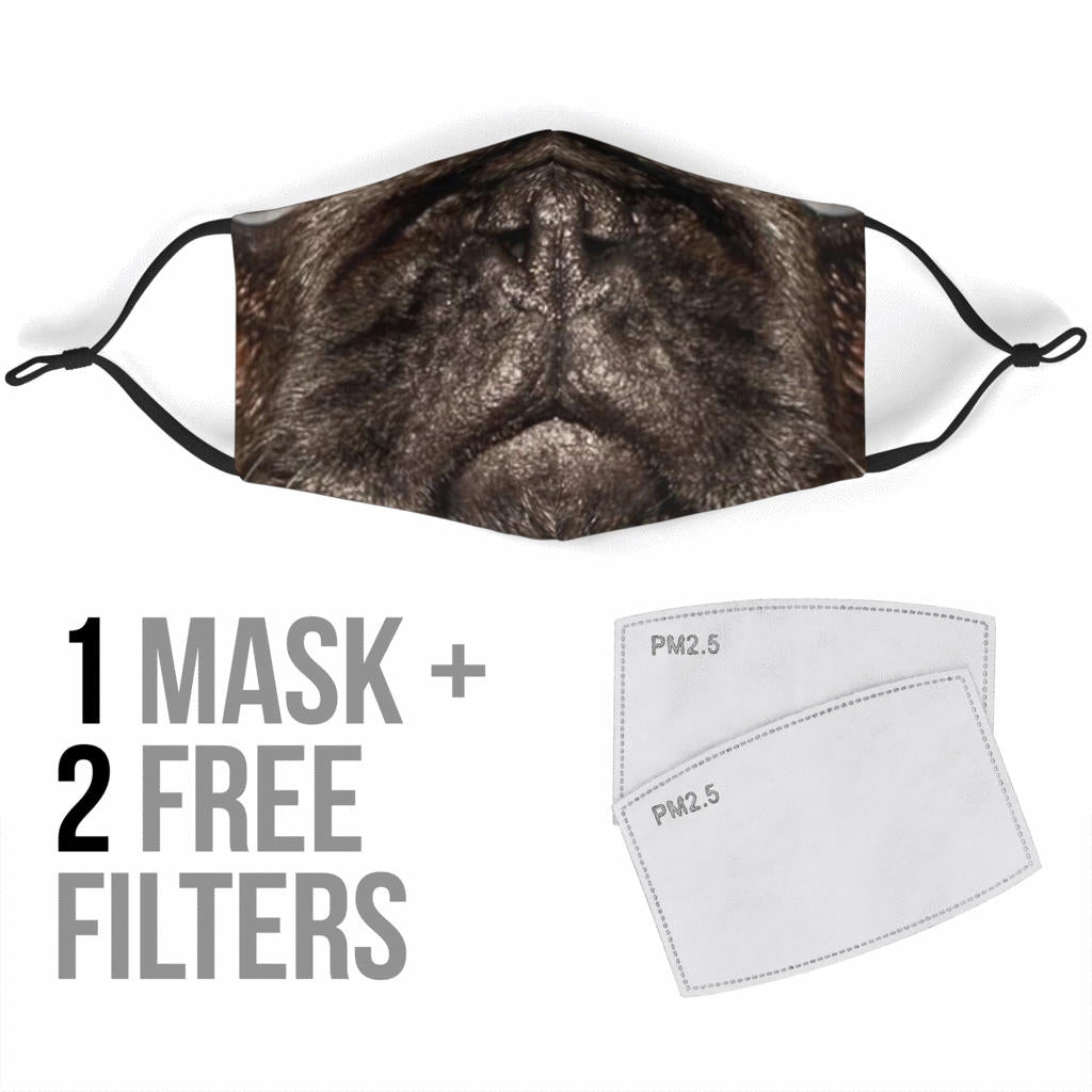 Pug Face Mask