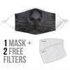 Black Cat Face Mask