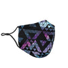 Geometric Nebula Face Mask