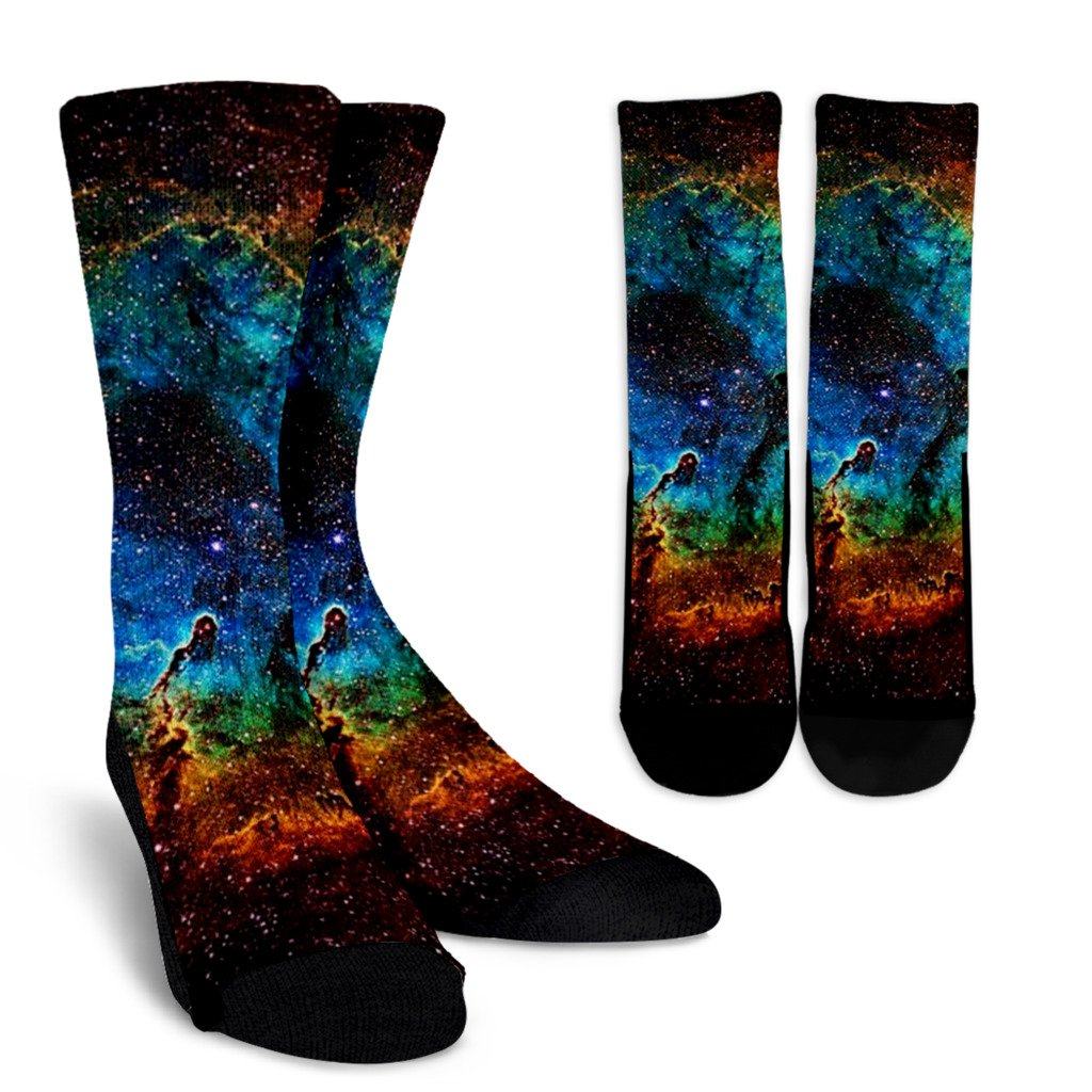 Galaxy Crew Socks