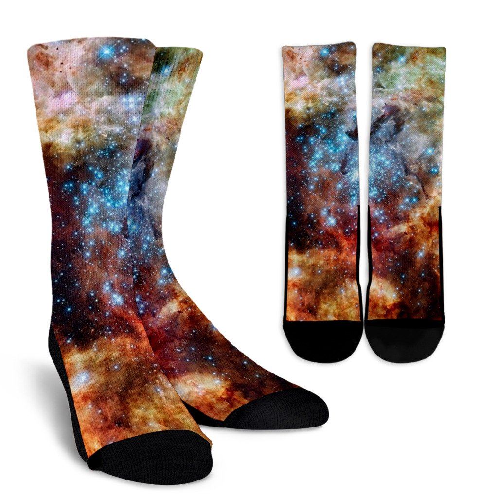 Galaxy Crew Socks