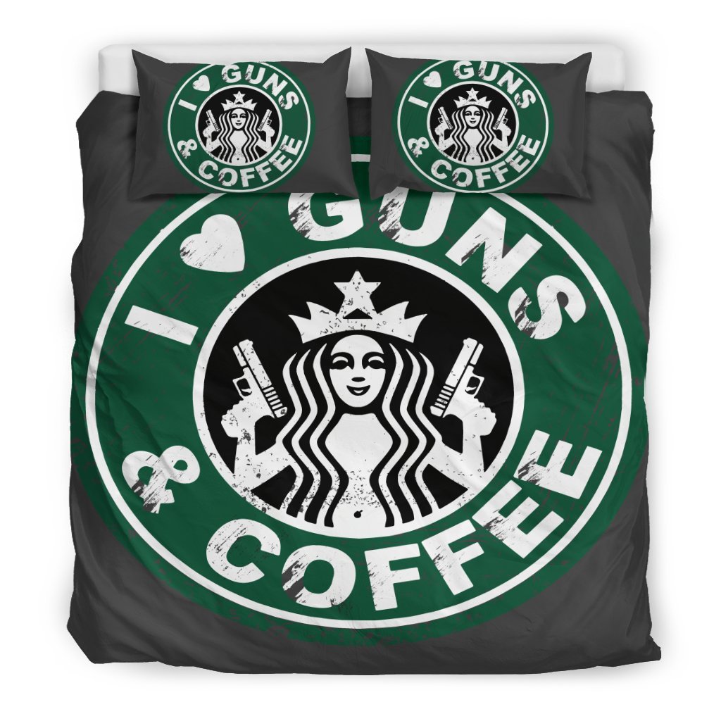 I Love Gun And Coffee