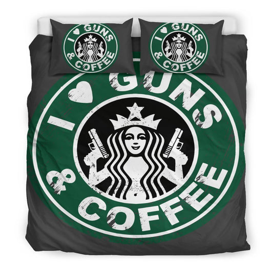 I Love Gun And Coffee