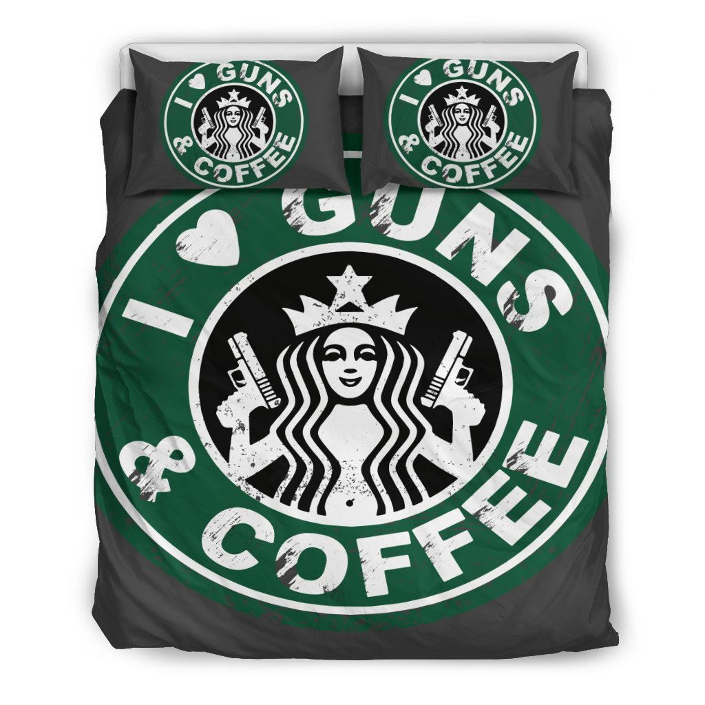 I Love Gun And Coffee
