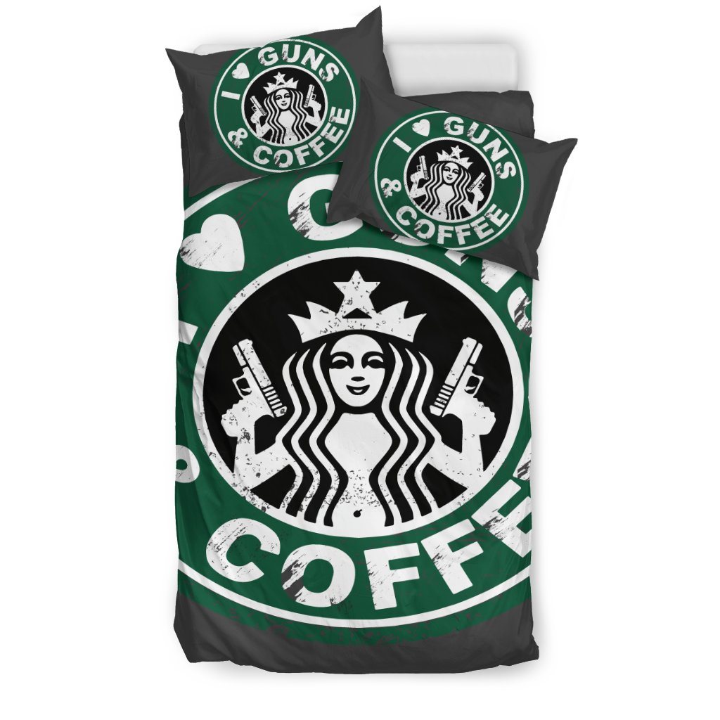 I Love Gun And Coffee