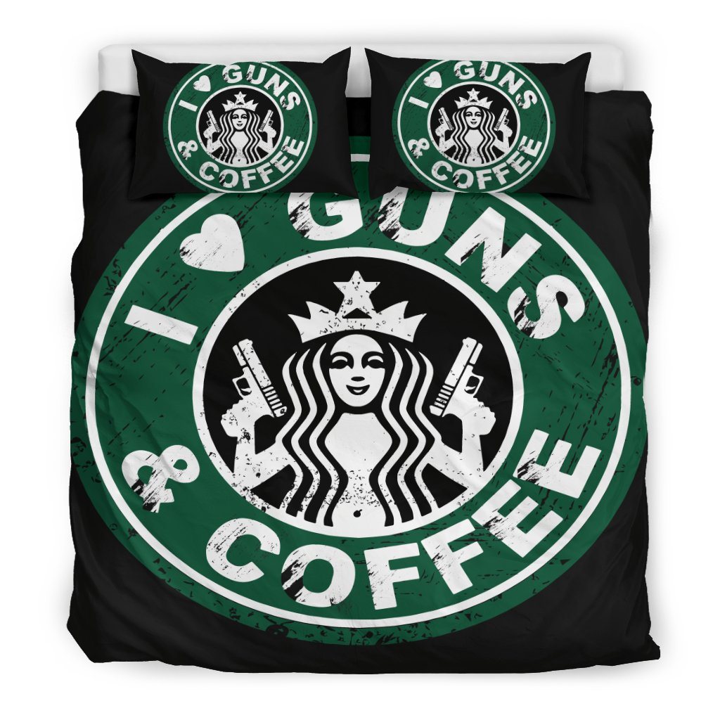 I Love Gun And Coffee